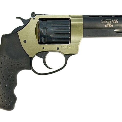 Charter Arms 52336 Pathfinder II Small Frame 22 WMR 8 Shot 3.50" Black Passivate Steel Barrel & Cylinder, OD Green Anodized Aluminum Frame, Transfer Bar Safety, Exposed Hammer