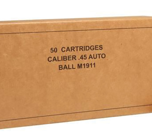 USA 45 AUTO 230gr FMJ 50/bx