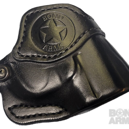Prem Leather Cross Draw Holster w/TG Blk