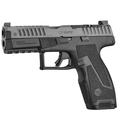 CZ DUTY 4.0F 9MM 4IN BARREL 19RD BLACK OR TRITIUM CO-WITNESS SIGHTS 95081